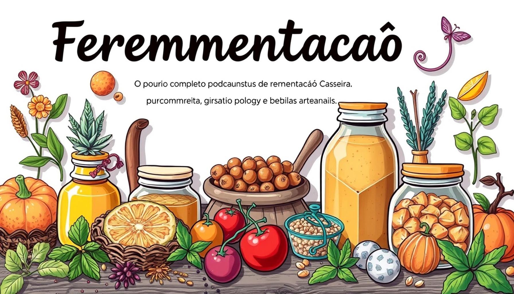 Homemade Fermentation: The Complete Guide to Creating Breads, Preserves, and Artisan Beverages