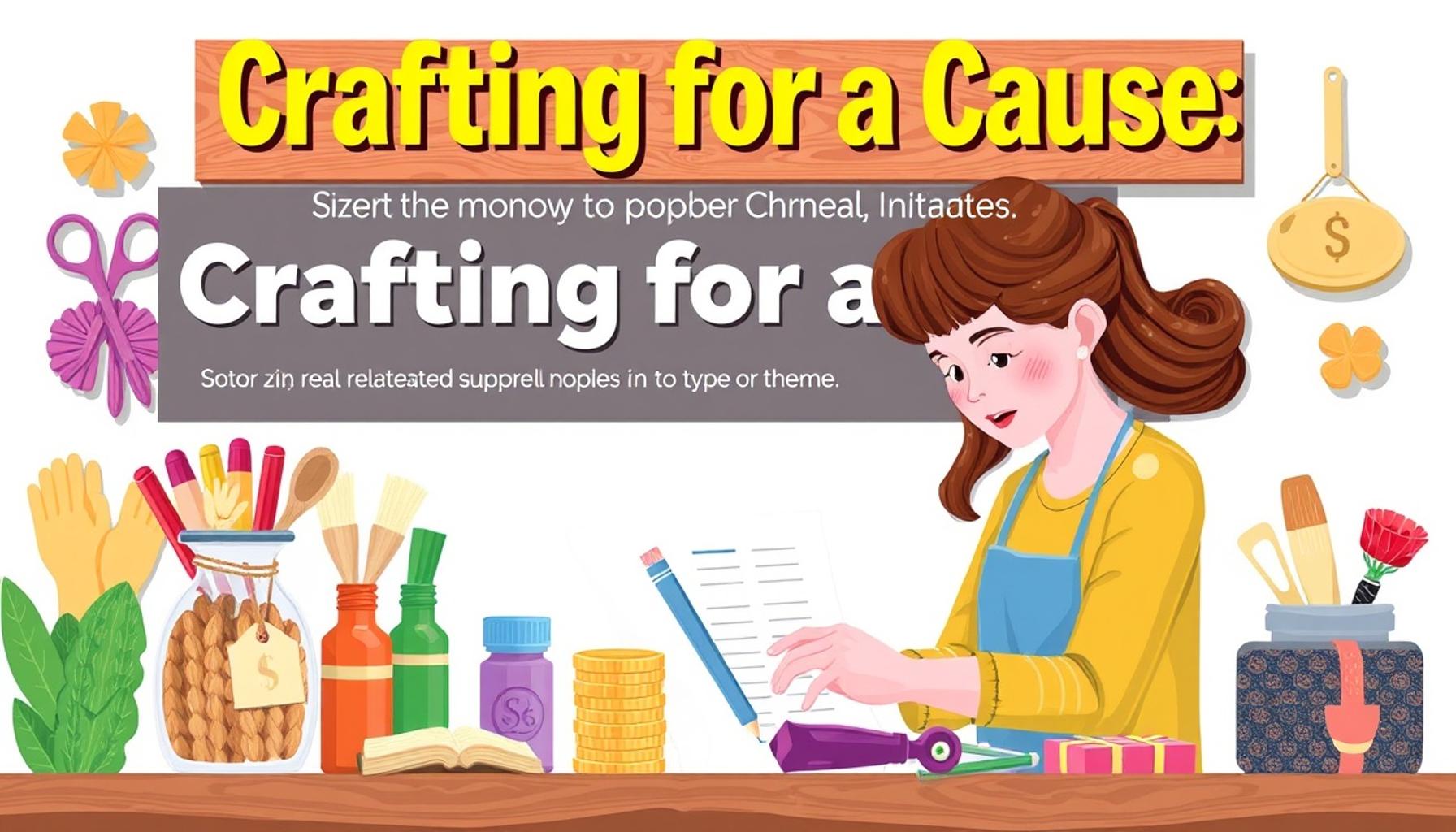 Crafting for a Cause: Using Your Skills to Support Charitable Initiatives