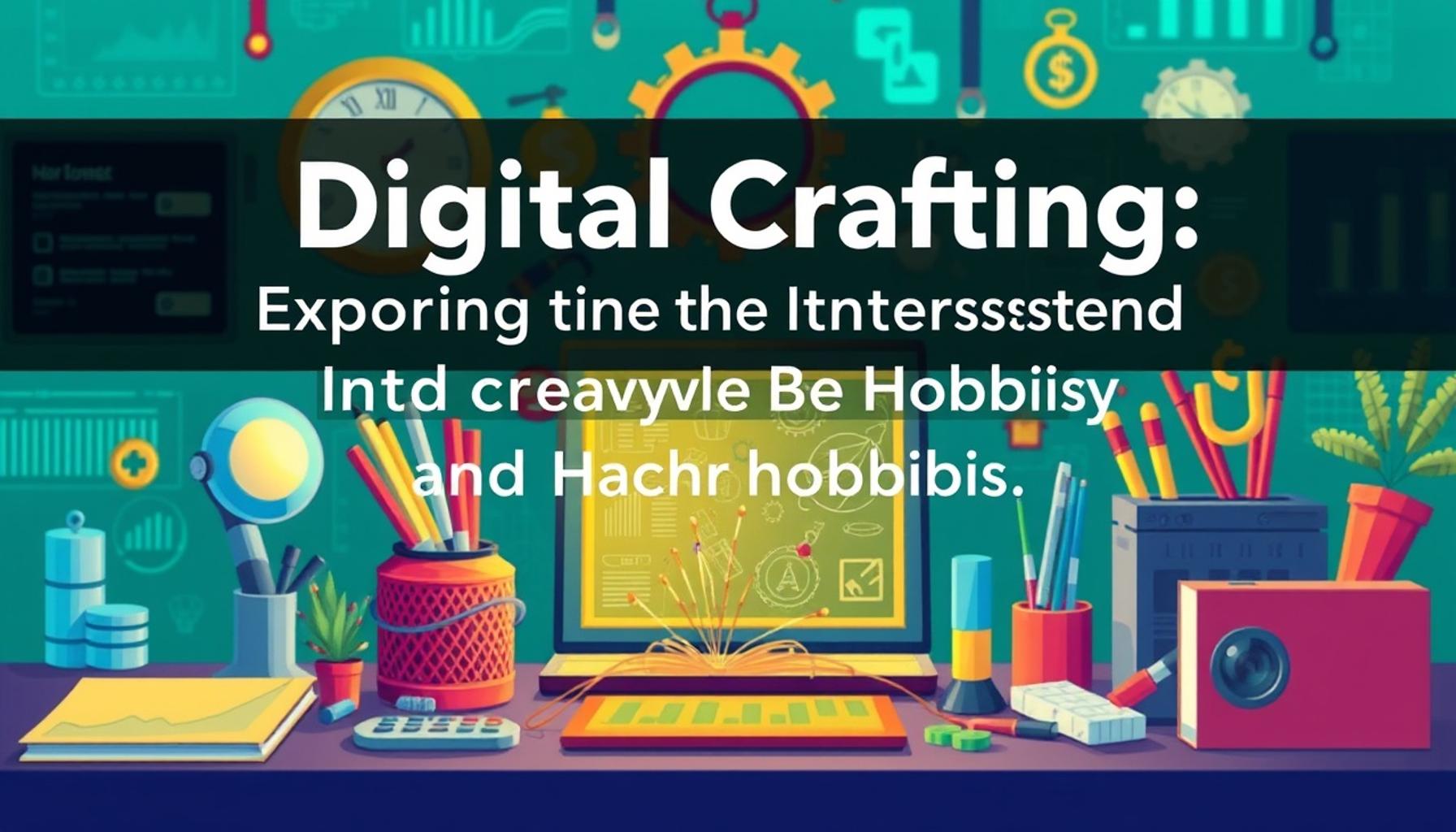 Digital Crafting: Exploring the Intersection of Technology and Creative Hobbies
