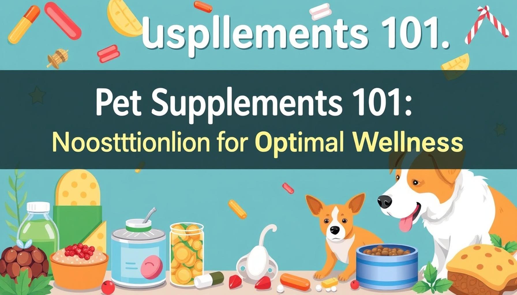 Pet Supplements 101: Enhancing Your Pet’s Nutrition for Optimal Health