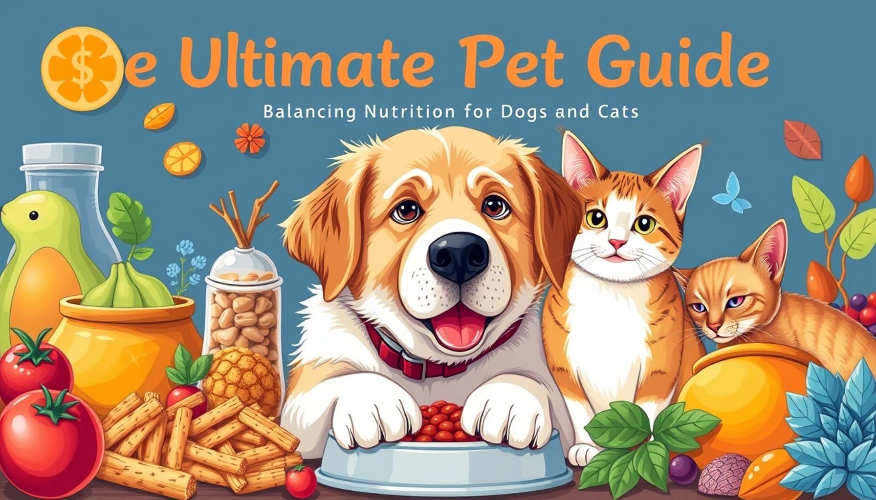 The Ultimate Pet Food Guide: Balancing Nutrition for Dogs and Cats