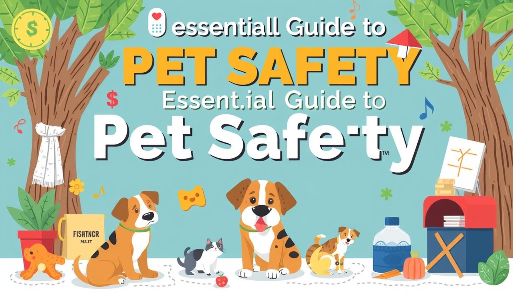 The Essential Guide to Pet Safety: Tips for Keeping Your Pets Secure at Home and Outdoors