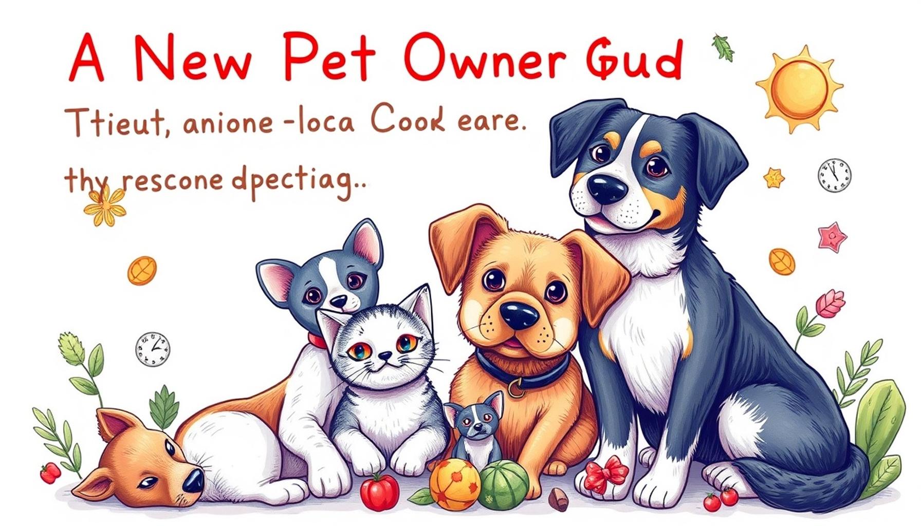 A New Pet Owner’s Guide to Responsible Pet Ownership: Essential Care Tips for Dogs and Cats